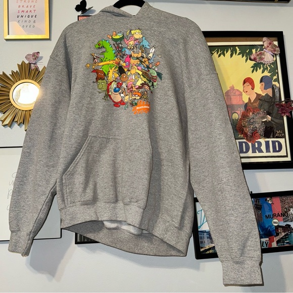 Nickelodeon Other - Graphic Grey Men's Sweater